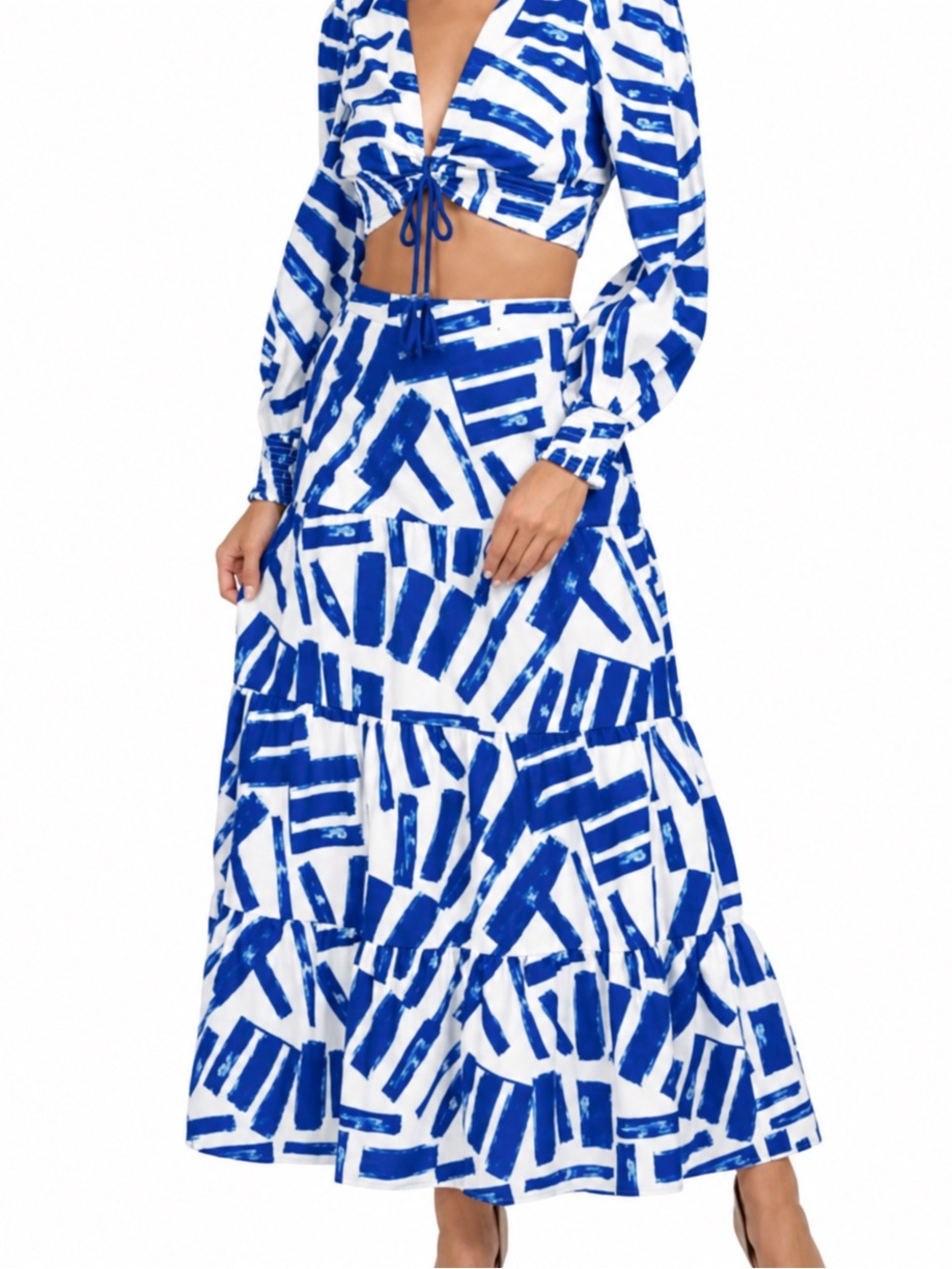 House of Harlow 1960 2 piece skirt set size small